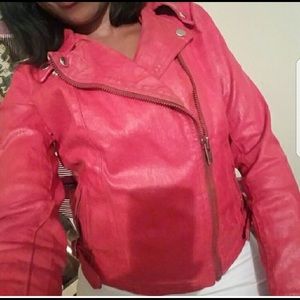 Red Levi jacket